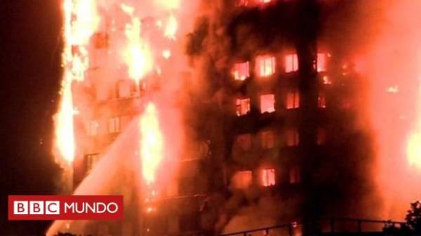 Incêndio atinge prédio de 24 andares em Londres