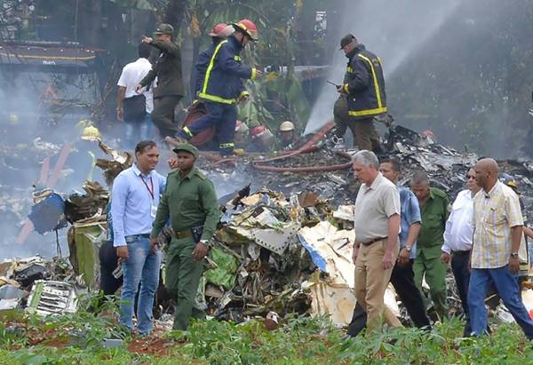 Cuba cria comissão para apurar causas de acidente aéreo