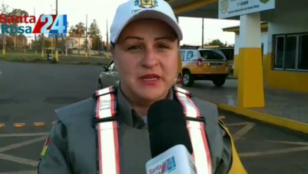 Pelotão Rodoviário de Santa Rosa tem pela primeira vez uma mulher no comando