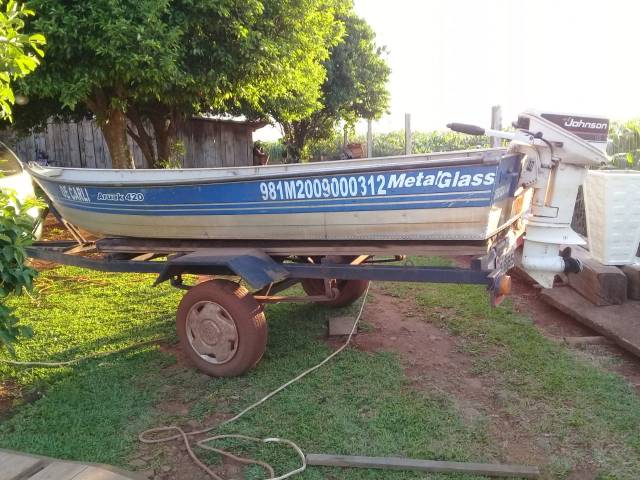 Barco com motor é furtado no interior de Dr. Maurício Cardoso