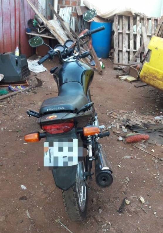 Brigada Militar de Três de Maio recupera motocicleta furtada