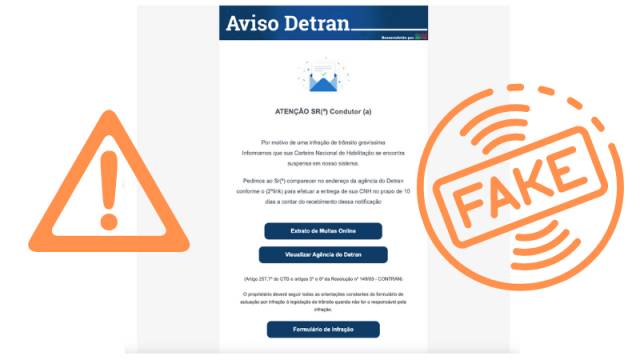 Detran-RS alerta sobre falsos e-mails de multas e penalidades