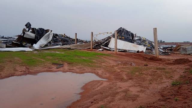 Temporal deixa 938 casas danificadas no Paraná
