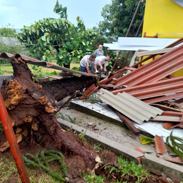 Ventos fortes atingem novamente o município de Porto Mauá