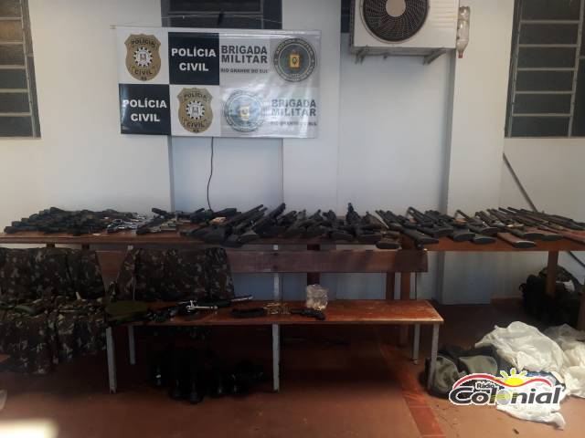 Ação conjunta da Brigada Militar, Polícia Civil e PRF resultou na prisão de ladrões após assalto de loja em Três de Maio