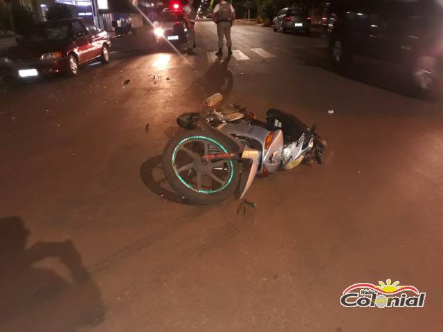 Motociclista fica ferido e motorista é preso após acidente em Três de Maio