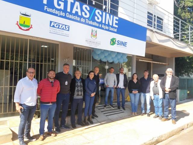 Inauguradas novas instalações do FGTAs/Sine em Três de Maio