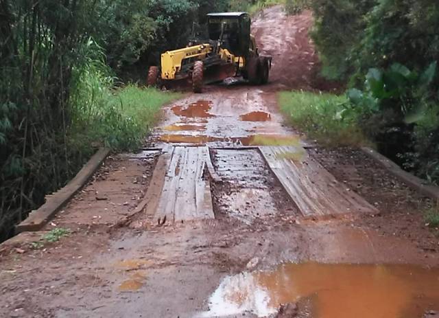 Secretaria de Obras faz levantamento dos estragos causados pela chuva
